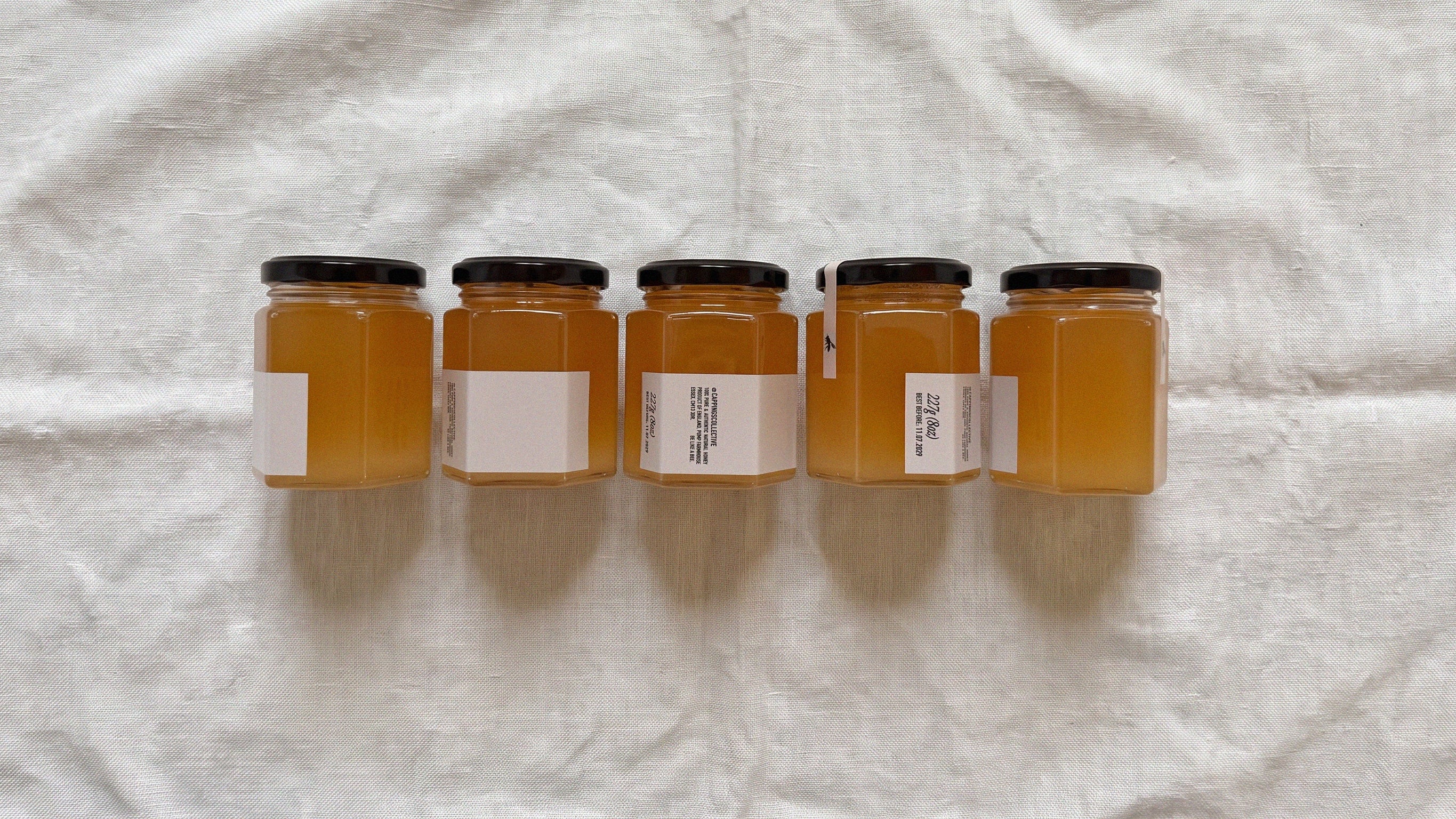 Set of 5x Wild Flower Honey
